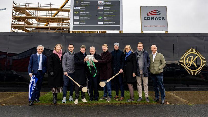 Limerick Hurling Stars Turn the Sod at Kirkland Investments’ New Medical Services Building in Towlerton, Ballysimon